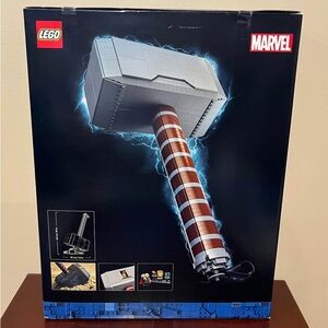LEGO Marvel Thor's Hammer Building Set - Gray and Brown
